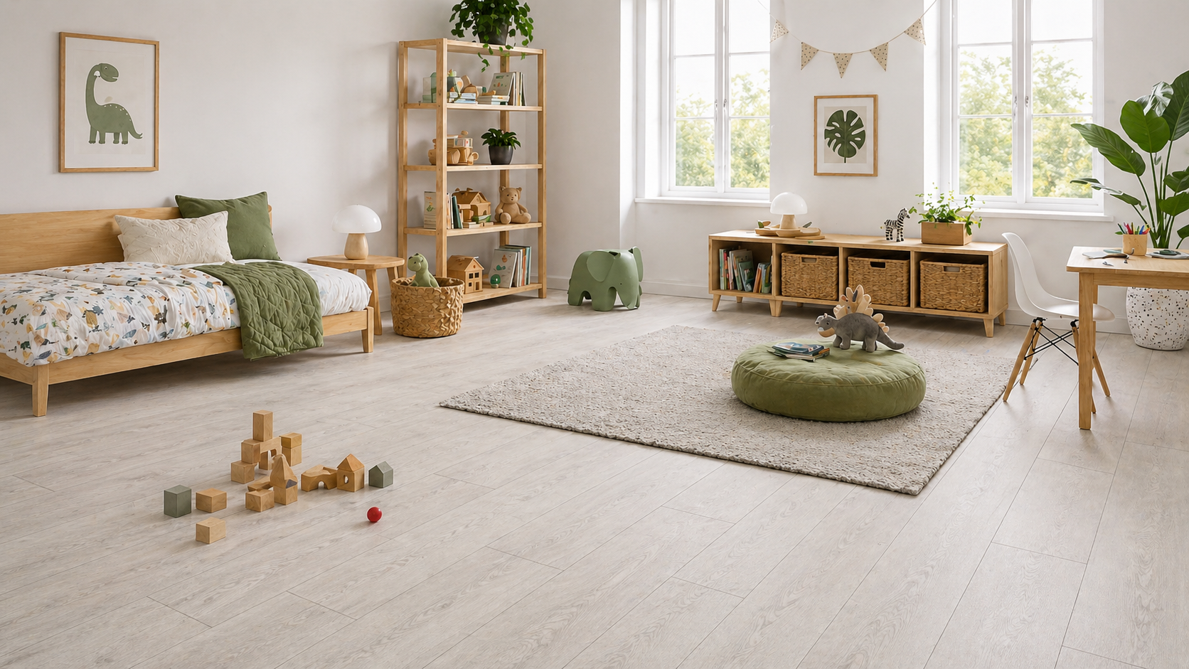 Кварцвинил для детской — пол SPC IDEN