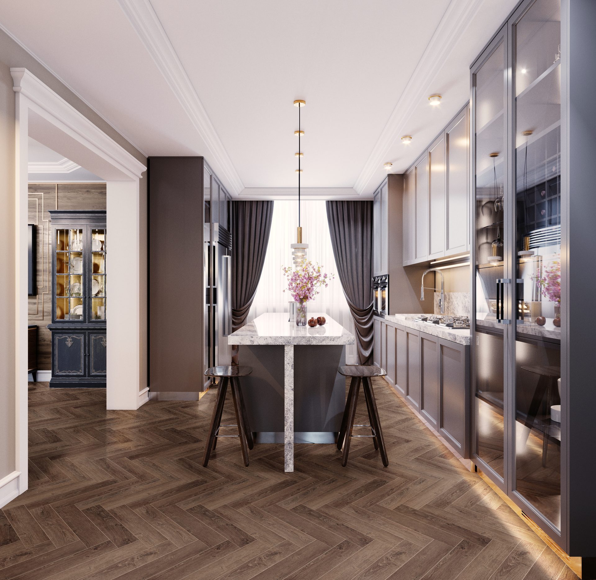 Ёлочка под ключ — финальный результат работы мастера