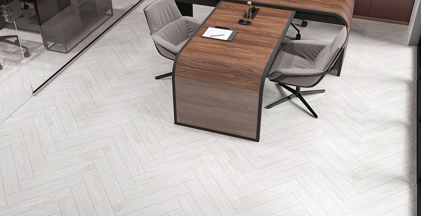 Текстура кварцвинила Дуб Нант крупным планом